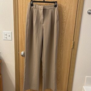 Abercrombie & Fitch Women's Tan Trousers